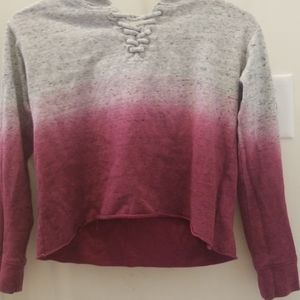 Ombre crop top